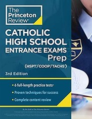 Princeton Review Catholic High School Entrance Exams HSPT/COOP/TA
