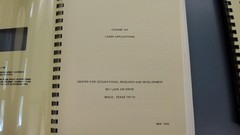 Laser Electro Optics Technology Curriculum Series Course Manuals Set of 10 1980