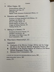 GENERALS IN THE PALACIO: THE MILITARY IN MODERN MEXICO By Roderick Ai Camp