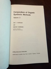 COMPENDIUM of ORGANIC SYNTHETIC METHODS – Vol 1 – Harrison & Harrison – 1971
