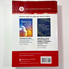 Research Methods in Library and Information Science Connaway Radford Paperback