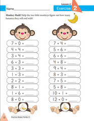 New Master Books PRACTICE MAKES PERFECT Level 2 Math Lessons Living Education