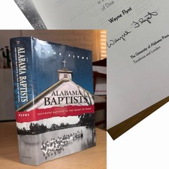 SIGNED Alabama Baptists Flynt 1st Edition 1998 Southern Baptist History HCDJ NF