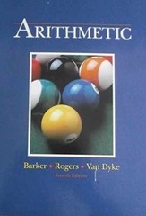 Arithmetic – Paperback, by Barker Jack – Very Good