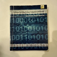 Problem Solving Using Computer Software: Interactive Study by DeSimone & Hammer