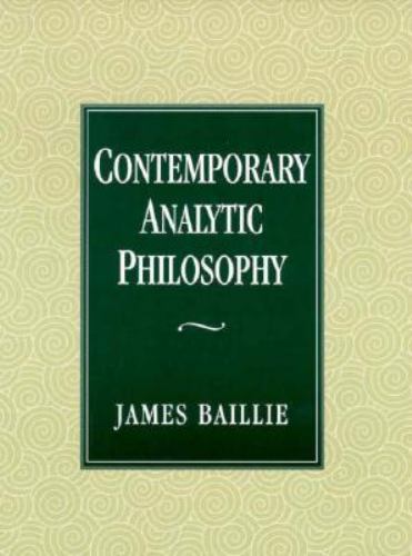 Contemporary Analytic Philosophy, Baillie, James, 9780135209745