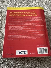 The Official ACT Prep Guide 2022-2023, Book