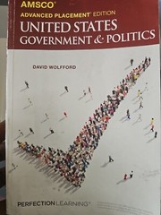 Advanced Placement United States Government & Politics, 3rd Edition by David…