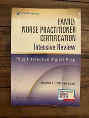 Family Nurse Practitioner Certification Intensive Review 4th Edition