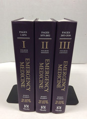 EMERGENCY MEDICINE: CONCEPTS & CLINICAL PRACTICE VOL 1-3 Rosen & Barkin HC 1998