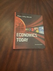 Economics Today by Roger LeRoy Miller (2008, Hardcover)