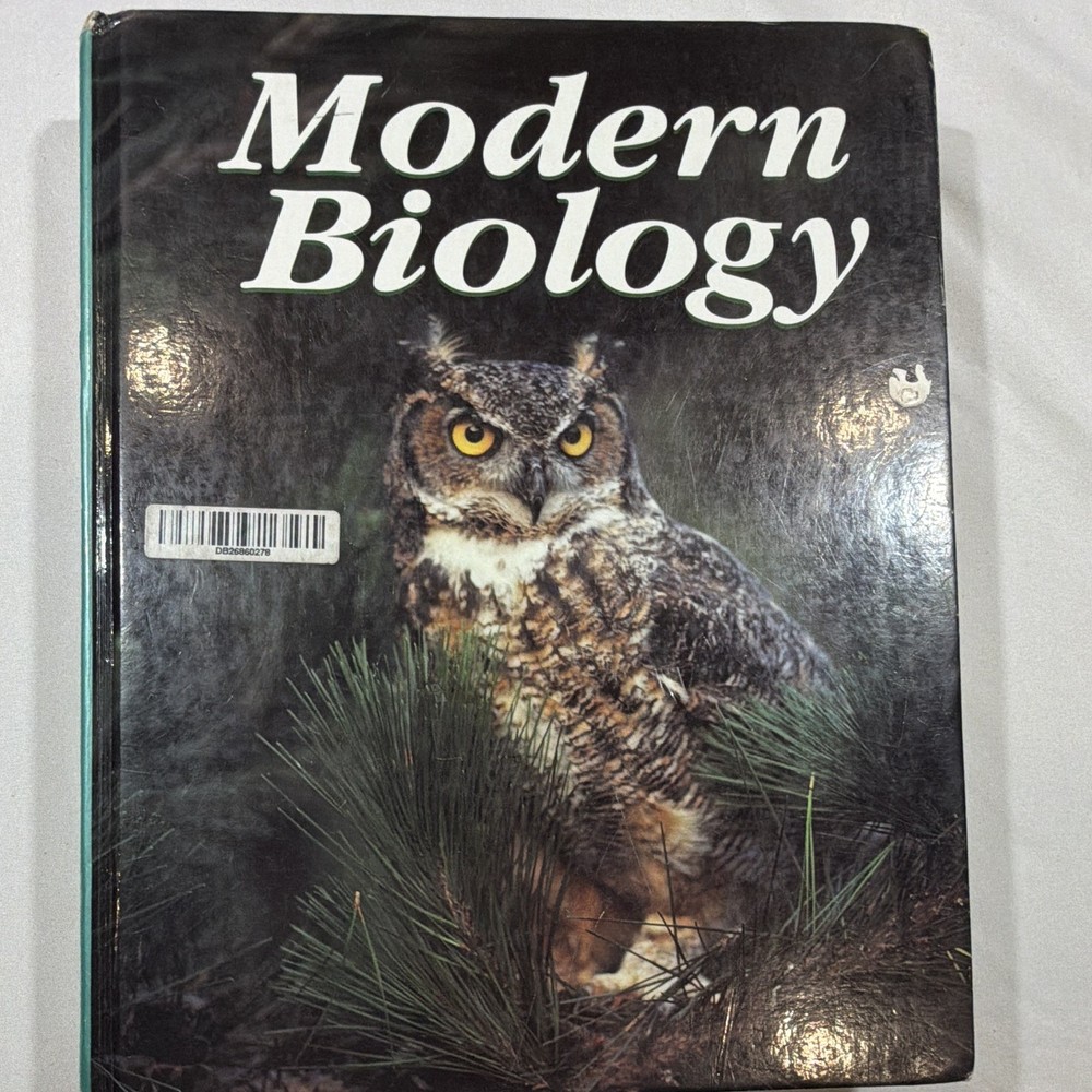 Modern Biology Hardcover Textbook 1993 Albert Towle High School Holt Rinehart