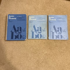 RUSSIAN FOR EVERYBODY 3 Volumes Textbook/Workbook/Let’s Talk & Read! 1986