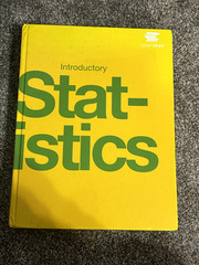 Introductory Statistics by Susan Dean and Barbara Illowsky (2013, Hardcover)