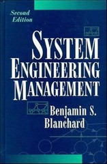 System Engineering Management by Benjamin S. Blanchard