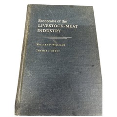 Macmillan Economics of the Livestock-Meat Industry Book Hardcover 1971 Vintage