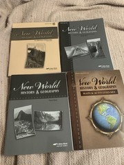 ABeka Grade 6 New World History & Geography Test Quiz Teacher Keys (4 Books)