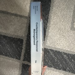 Contemporary Financial Management 14e Hardcover 2018 Cengage Moyer