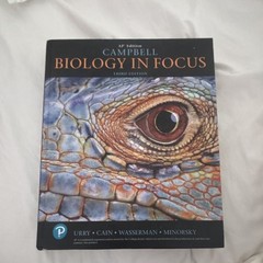 Campbell Biology in Focus AP Edition 3rd Ed Textbook Urry Cain Wasserman