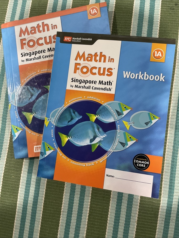 Math in Focus: Singapore Math: 1st Grade Student 1A Textbook and Workbook Set
