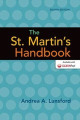 The St. Martin’s Handbook – 9781457667244, Andrea A Lunsford, hardcover