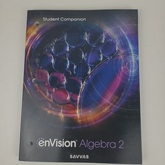 Savvas enVision Algebra 2 Common Core 2024 Student Edition & Companion Workbook