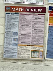 Lot 5 QuickStudy Laminated Reference Guide Caluculus & 2 Learning Tools Algebra