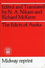 Edicts of Asoka by N. A. Nikam