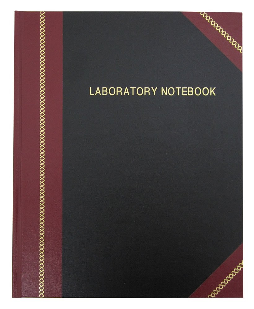 Lab Notebook/Laboratory Notebook – Professional Grade – 240 Pages 8” x 10” …