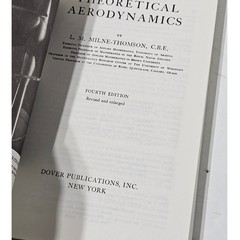 Theoretical Aerodynamics L.M. Milne Thomson Engineering Physics Book