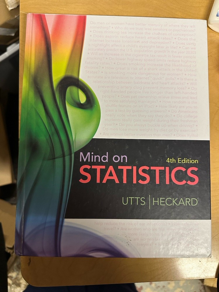 Mind on Statistics by Robert F. Heckard and Jessica