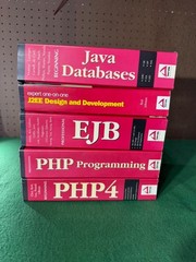 Wrox Programmer to Programmer Lot of 5 — Java, EJB, PHP, J2EE — Vintage Programm