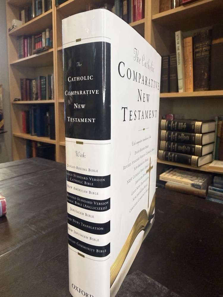 THE CATHOLIC COMPARATIVE NEW TESTAMENT By Oxford University Press Hardcover EUC