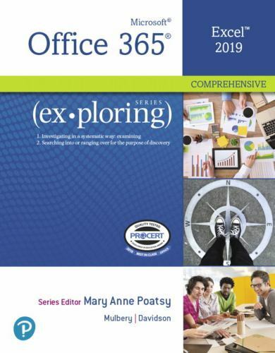 Exploring Microsoft Office Excel 2019 Comprehensive SPIRAL book