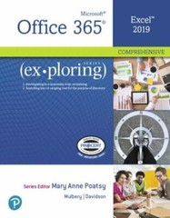 Exploring Microsoft Office Excel 2019 Comprehensive SPIRAL book