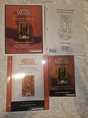 Story of the World Volume 1 NEW Textbook, Activity Book, Student Pages, Tests