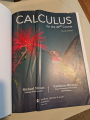 Calculus for the AP Course 4th Edition Michael Sullivan 2023 Hardcover Very Good