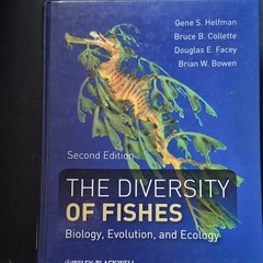 The Diversity of Fishes Helfman, Collette, Facey Second Edition Hardcover Eng
