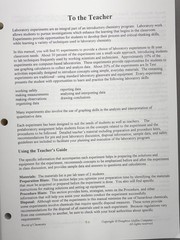 World of Chemistry Teacher’s Guide Zumdahl Textbook Chemistry 2002 Paperback Lab