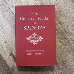 The Collected Works of Spinoza, Volume I & II Philosophy Lot of 2 Edwin Curley