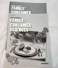 ABEKA Home Economics Family Consumer Sciences Textbook Curriculum Set–Cooking