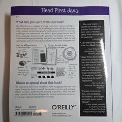 O’Reilly Head First Java Paperback by Sierra & Bates, 2nd Edition 2005