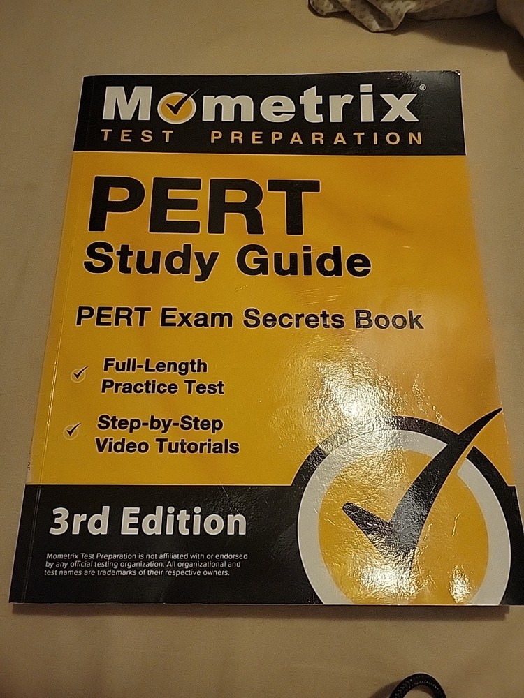 PERT Study Guide by Matthew Bowling Has Test Written On