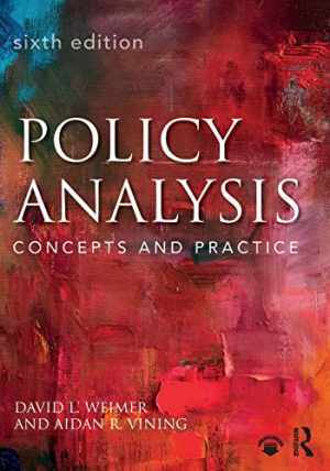 Policy Analysis – Paperback, by Weimer David; Vining Aidan – Good