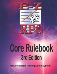 EZ RPG Core Rule Book 3rd Edition by Kahyte Van Sant Paperback Book