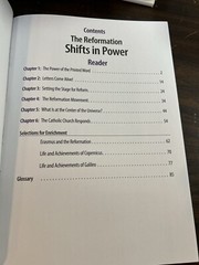 Amplify Core Knowledge Gr 5 Unit 6 Reader The Reformation:Shifts in Power