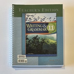 Bob Jones Press Writing & Grammar 11 Teacher’s Edition, Book Two, Second Edition