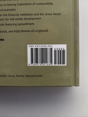 Professional Real Estate Development : The ULI Guide to the Business