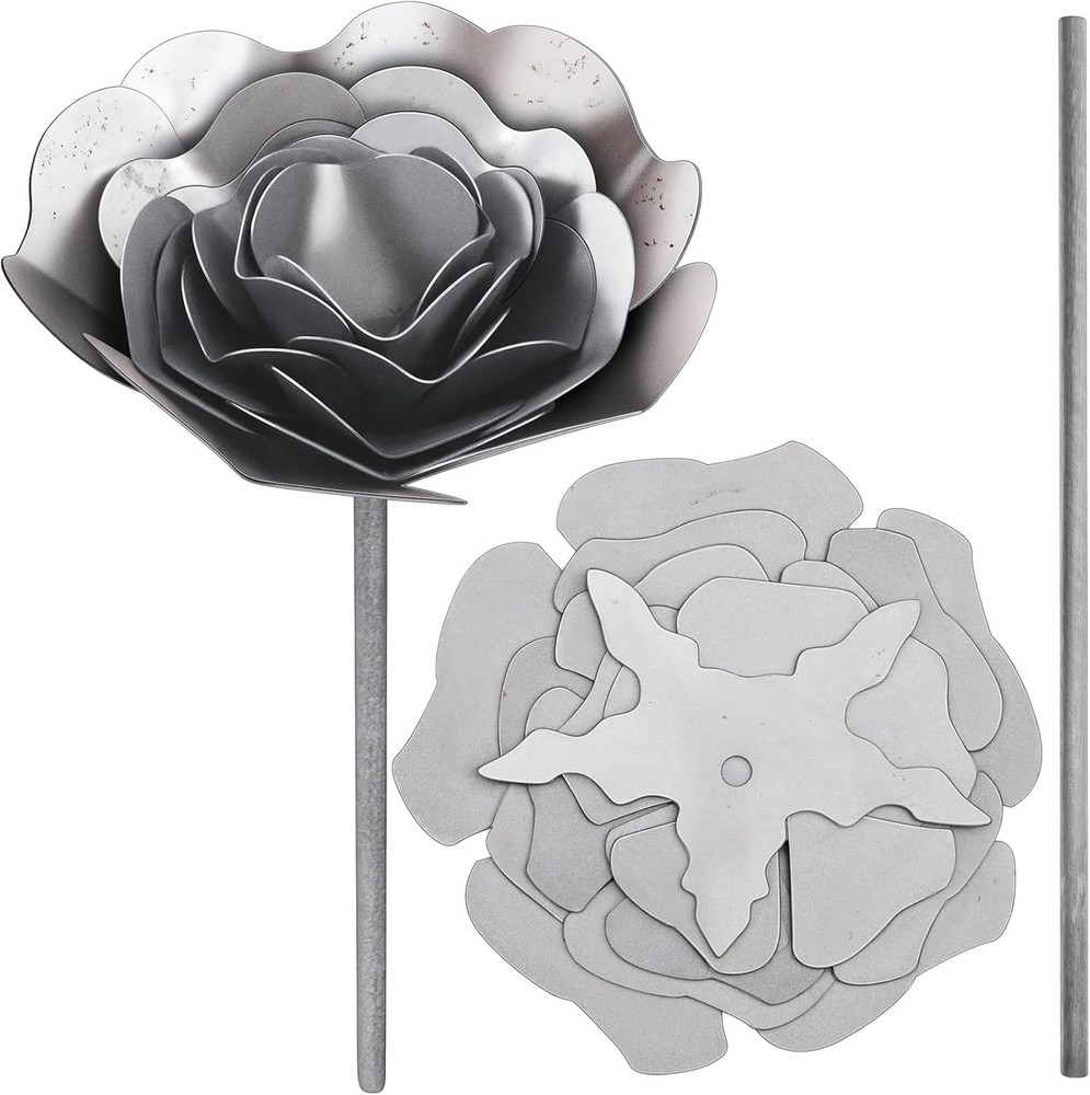 Zonon 3D Rose Flower Welding Practice Kit for Beginners DIY 201 Stainless Steel