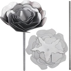 Zonon 3D Rose Flower Welding Practice Kit for Beginners DIY 201 Stainless Steel